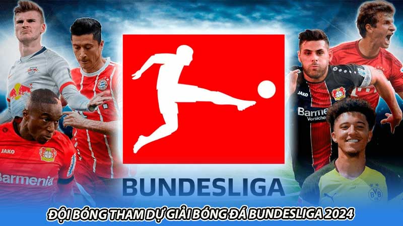 Đội bóng tham dự giải bóng đá Bundesliga 2024